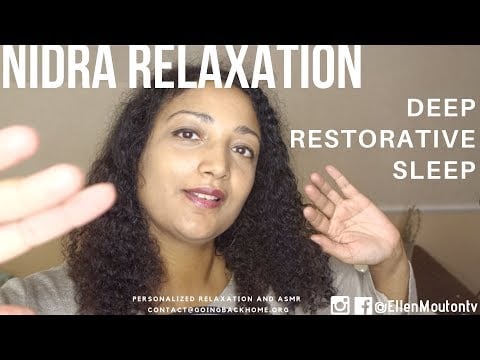 Yoga Nidra to facilitate deep sleep ASMR relaxation