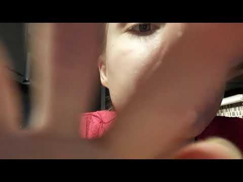 Simple ASMR- Close up whisper(cupped)+mouth sounds