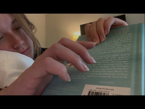 low quality asmr because i can’t get out of bed (whispers, tapping, up close triggers)
