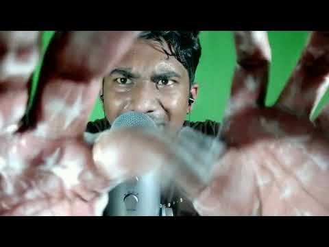 ASMR Faster Dry Hand Sounds With Soap And Oil Hand  All Tingly  -----   BAPPA   ASMR