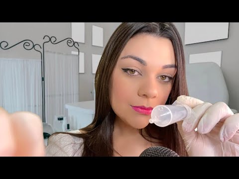 ASMR POV: VOCÊ FOI FAZER PREENCHIMENTO LABIAL