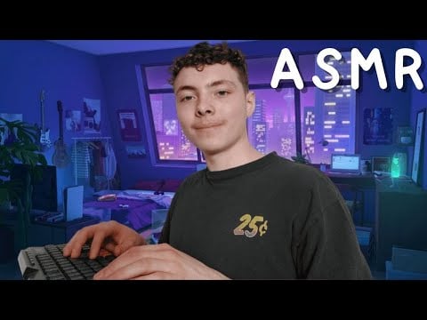 ASMR FR: Roleplay📝Je te pose des questions aléatoires📝(son de clavier)