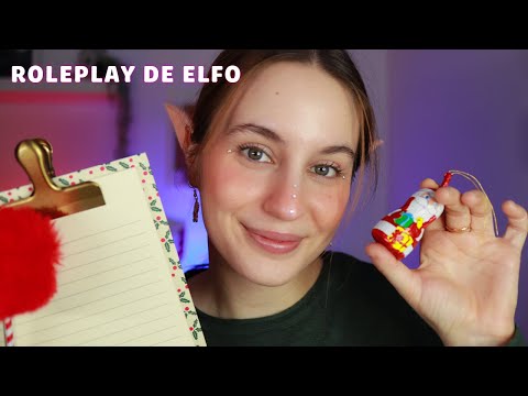 ELFO de Papá Noel te cuida 🎄 (ASMR Roleplay Navidad) ✨