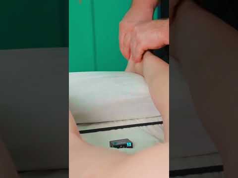 Deep tissue foot and thigh asmr massage for student Lisa #footmassage