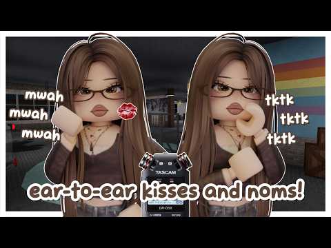 (roblox asmr 🌙) ONE HOUR of DEEP ear noms and kisses for you! mwah mwah 💋