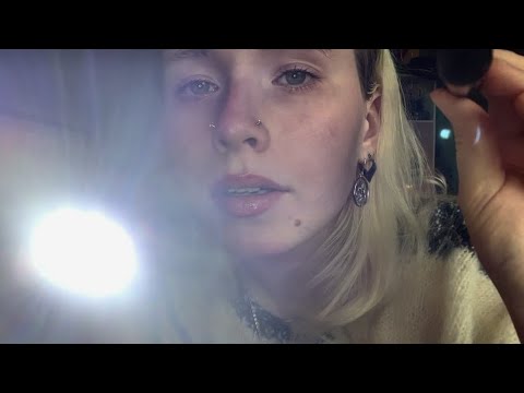 lofi asmr! [subtitled] eye doctor roleplay! checking your vision!