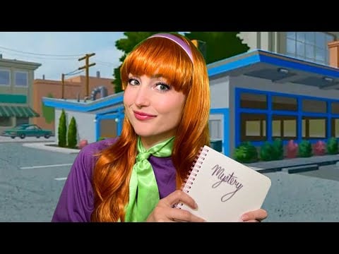 ASMR Scooby-Doo Roleplay 🔍 Daphne Asks Questions About Your Haunted House