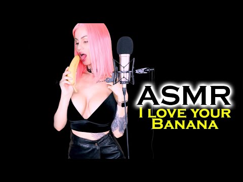 ASMR Never make Eye contact while eating a Banana 🍌🤪