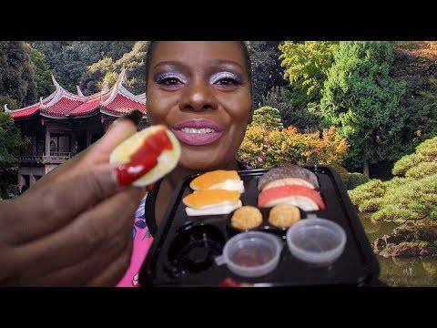 Candy Sushi ASMR Eating Sounds Helping You Feel Better