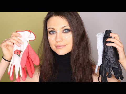 [ASMR] GLOVES PARTY ~ Latex, Garden/Rubber, Peeling ~ No Talking ~ Oil Sounds