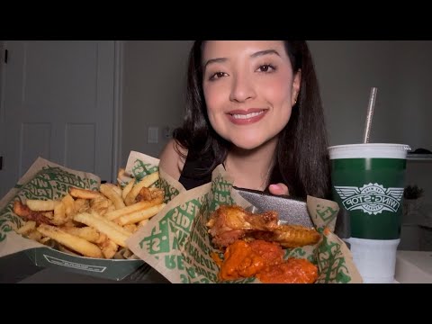ASMR | Wingstop 🍟 🍗🥤