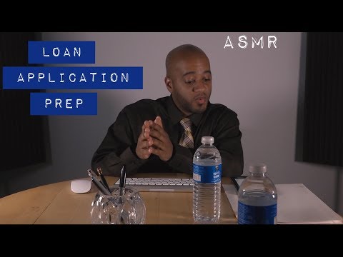 ASMR Loan Application Prep | Soft Spoken | Typing