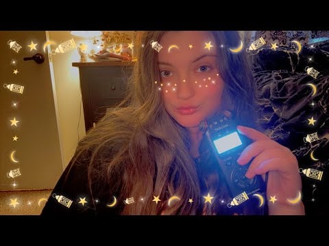 asmr saying your names ~ 100+ names (repeating names, mouth sounds + hand movements) 