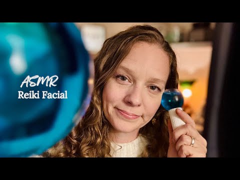 ASMR Reiki Energy Healing Facial🧖🏼‍♀️Glowing from Within | Soft Spoken | Gentle Personal Attention