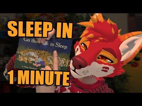 You Will Fall Asleep in 1 Minute with this Furry ASMR ✨ (Digital Fursuit) [3DIO]