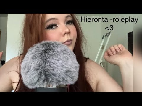 Hieronta -roleplay (kuiskauksia, käsiliikkeitä ja mikin sivelyä) 💗