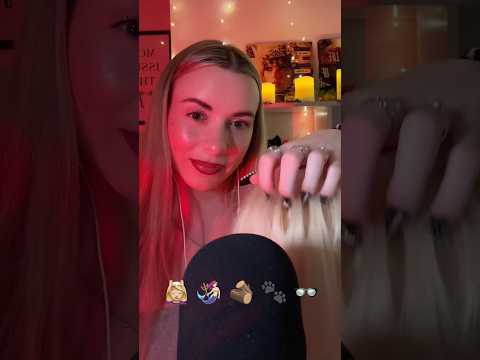 ASMR emoji challenge ✨✨✨  #asmremoji #asmrsounds