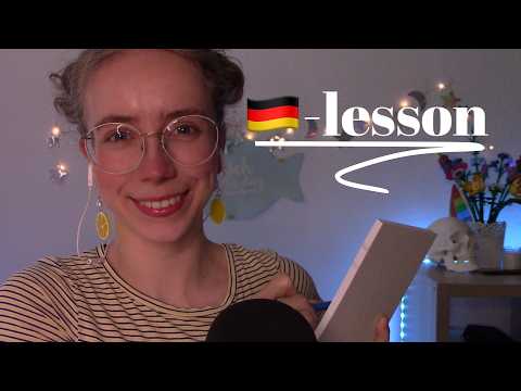 ASMR Learn German in your Sleep 🇩🇪💤 (whispered German lesson)