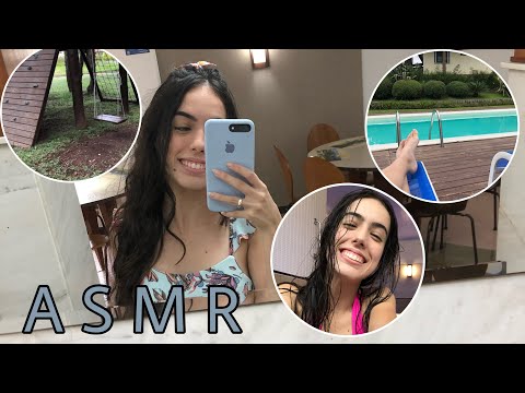 ASMR AO AR LIVRE- em uma pousada!