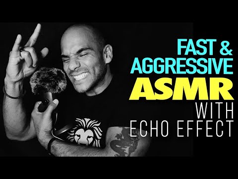 EXTREMELY 🔥 FAST 💨 AGGRESSIVE ASMR / HAND & MOUTH SOUNDS / RAPIDO Y AGRESIVO SONIDOS DE BOCA Y MANOS