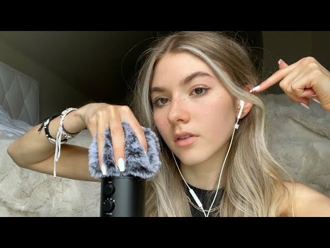 ASMR- mouth sounds but mute/unmuting the mic! [german/deutsch]