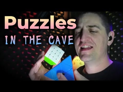 Cave Echo #ASMR with Speed Cubes #SleepAid #Relaxing