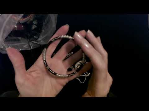 ASMR | Goodwill Jewelry Bag Show & Tell 2-8-2023 (Soft Spoken)