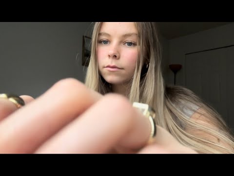 ASMR random lofi video just 4 you! (Tapping, hand sounds and whispers)