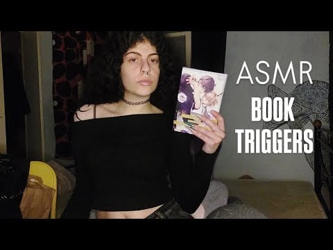 ASMR Book Gripping and Tapping (Fast and Aggressive)
