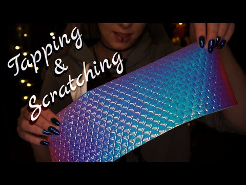 ASMR | super satisfying scratching & tapping - textured, no talking