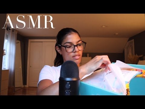 Trying out international snacks! TryTreats ~ ASMR (high gain)