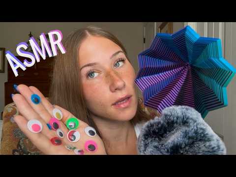 ASMR Colorful Triggers 🌈 TINGLY Tapping, Scratching, Hand Sounds & Visuals for Sleep