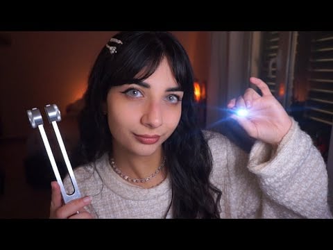 Esame dei Nervi Cranici e Vista Periferica 🩺❤️‍🩹 Roleplay visita medica ASMR ita
