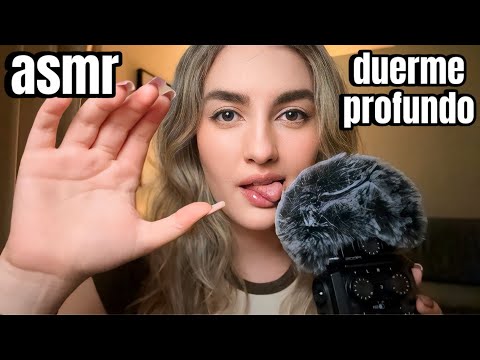 asmr casero y suave para dormir (mouth sounds, besitos, toco tu carita)