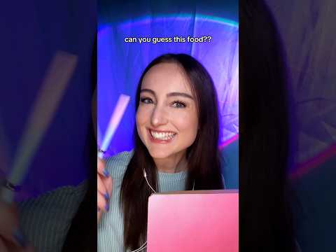 can you guess the food word?? #asmr