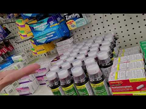 Dollar Tree OTC Shelf Organization 6-6-2019