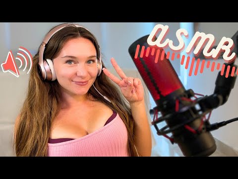 ASMR with Julia - From Above Mic Pumping - Crazy Tingles - Slowly Rubbing