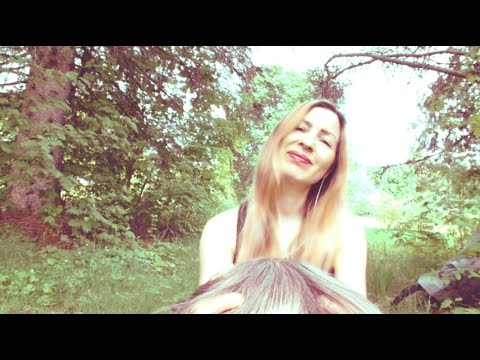 ASMR Nature Sounds | Hair Play & Bird Singing | No Talking
