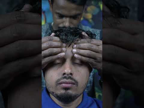 No Talking ASMR Head And Body Massage #shorts