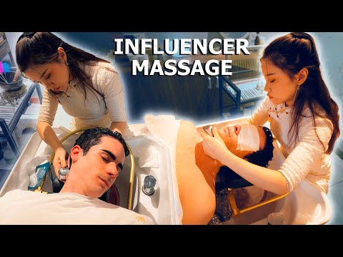 ASMR: HO PROVATO IL MASSAGGIO INFLUENCER CINESE CON L'ACQUA!