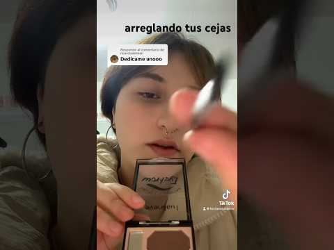 asmr arreglo tus cejas