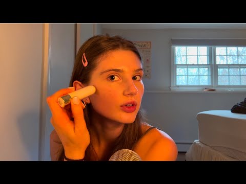 ASMR grwm (makeup routine)