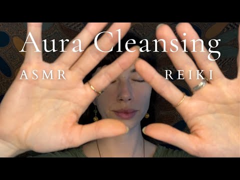 ASMR Reiki ~ Relaxing | Aura Cleanse | Selenite | Wind Chime | Energy Cleanse | Energy Healing