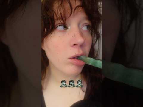 This lollipop is finger licking good #asmr #eatingsounds