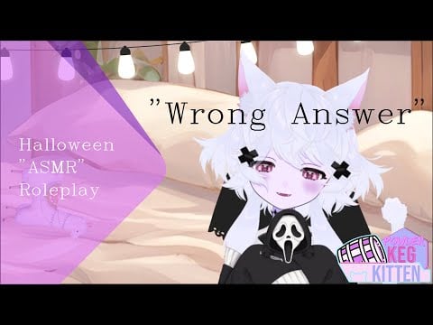 "ASMR" Roleplay: Your Spoiled Sister Wants to have Halloween with You, Slaps You when You have Plans