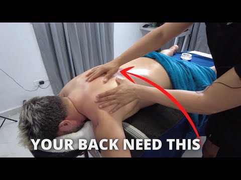 Back Massage For Relief | Professional Male Therapist Flow | Relaxing ASMR