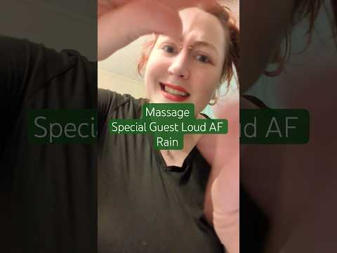 it just kept getting louder #asmrfastandaggressive #lofiasmr #asmrmassage #tingles