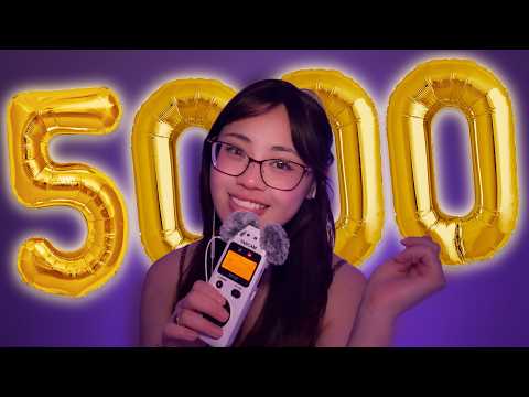 ASMR Whispering in Your Languages! | 5K Sub Special