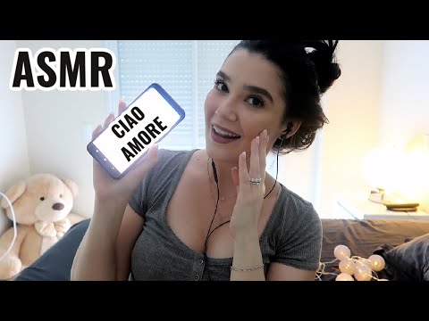 ASMR: REPETINDO PALAVRAS EM ITALIANO - Naiane