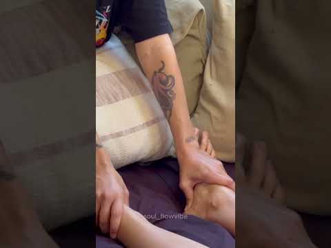 Foot Massage Therapy, Relaxing Techniques |  Foot Massage Tutorial | Soul Massage